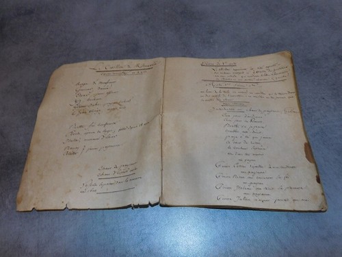 Vecchio carta antichi 1836 - vecchio,